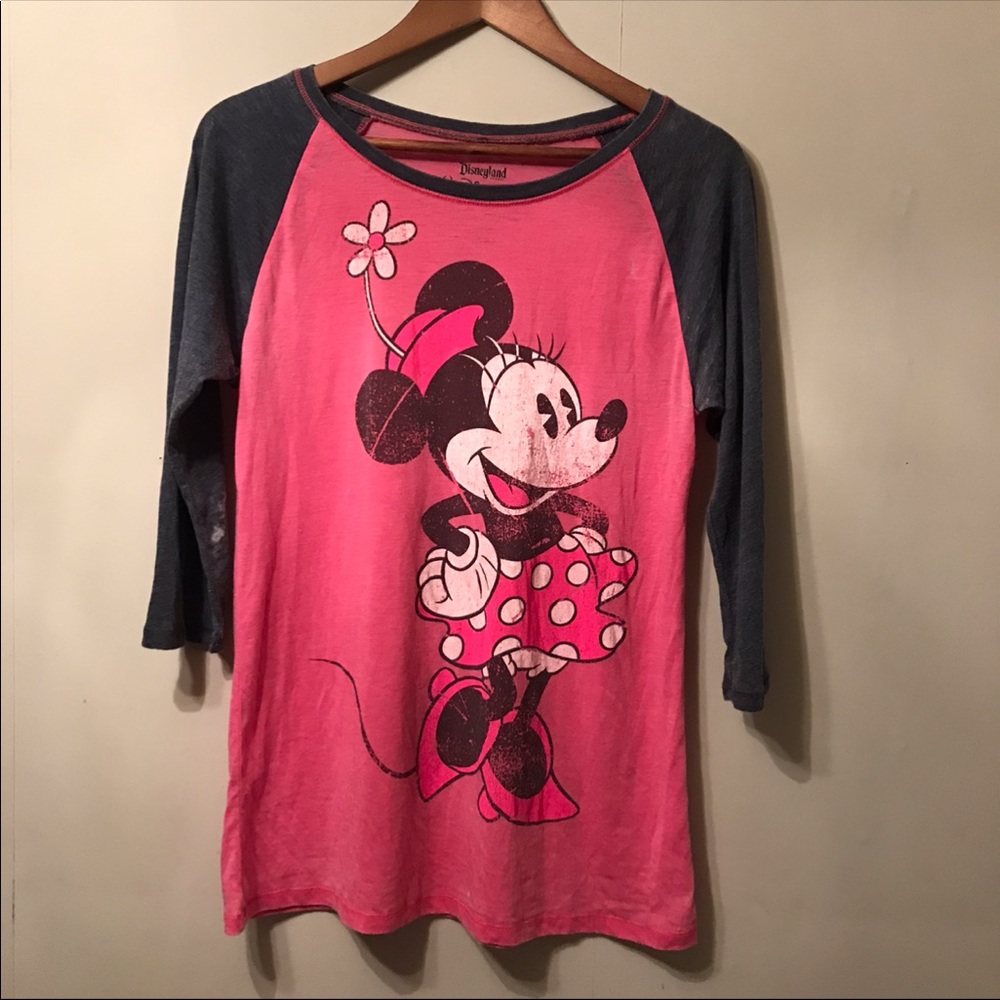Mickey Mouse Disney T Shirt Acid Wash Style